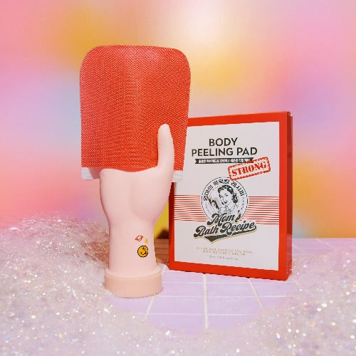 【33%OFF】Mom's Bath Recipe ボディピーリングパッド ストロング 8枚入 |필링패드 韓国アカスリ マムズバスレシピ