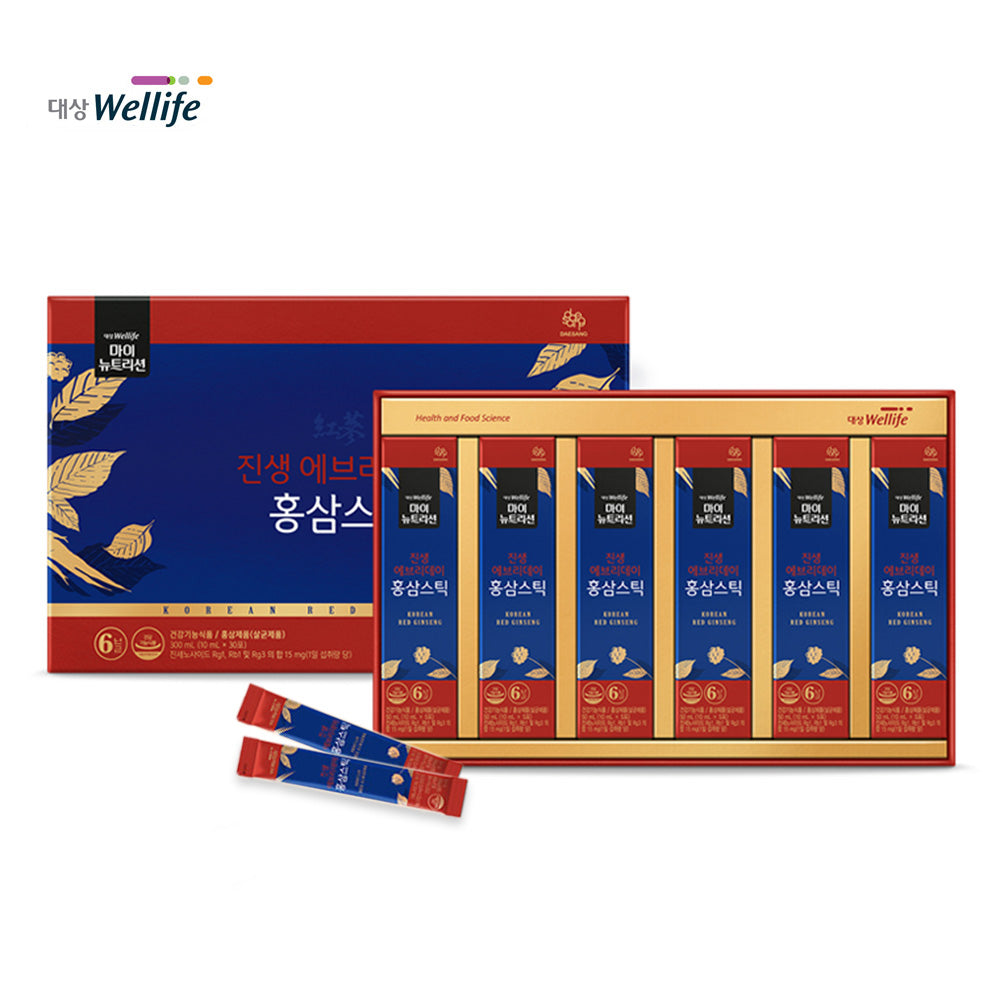 【40%OFF】ジンセンエブリイデイ高麗人参スティック10ml×30包
