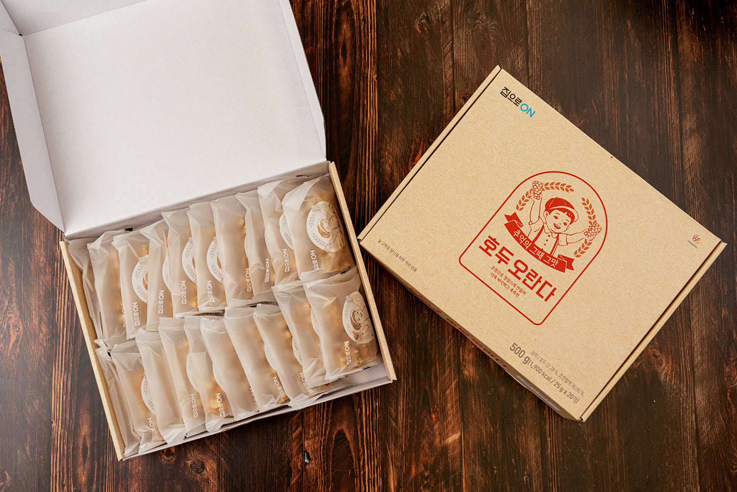 クルミ入りオランダ25g 1ケース(20個入り)|O'Food 韓国お菓子 韓国スイーツ