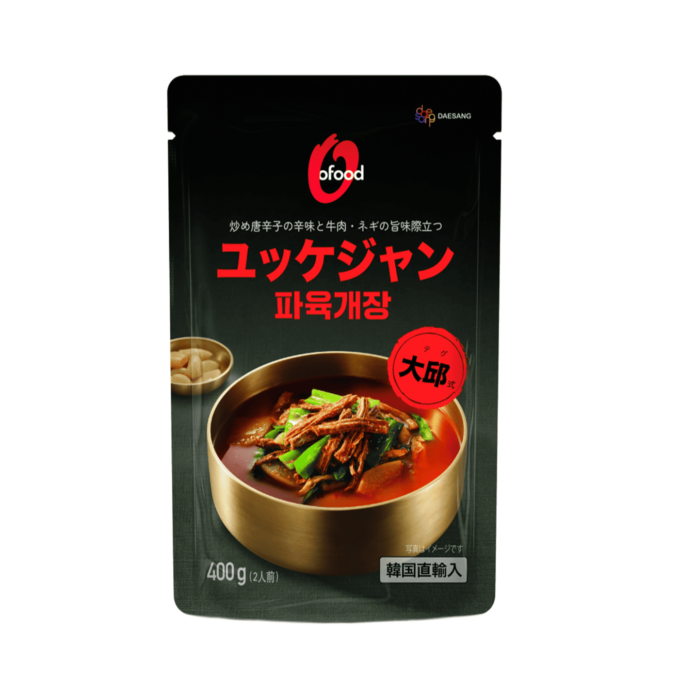 【5%OFF】ユッケジャン 400g|牛肉と野菜のピリ辛スープ
