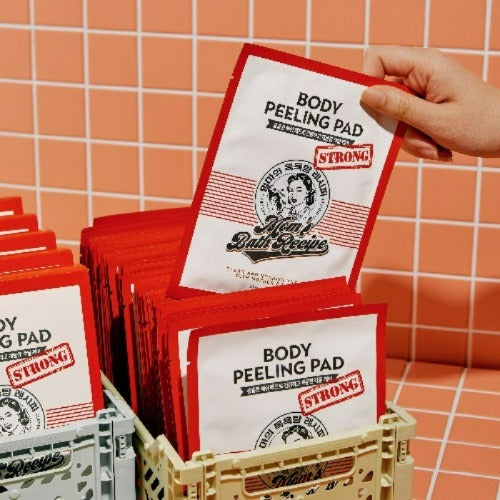 【33%OFF】Mom's Bath Recipe ボディピーリングパッド ストロング 8枚入 |韓国アカスリ マムズバスレシピ