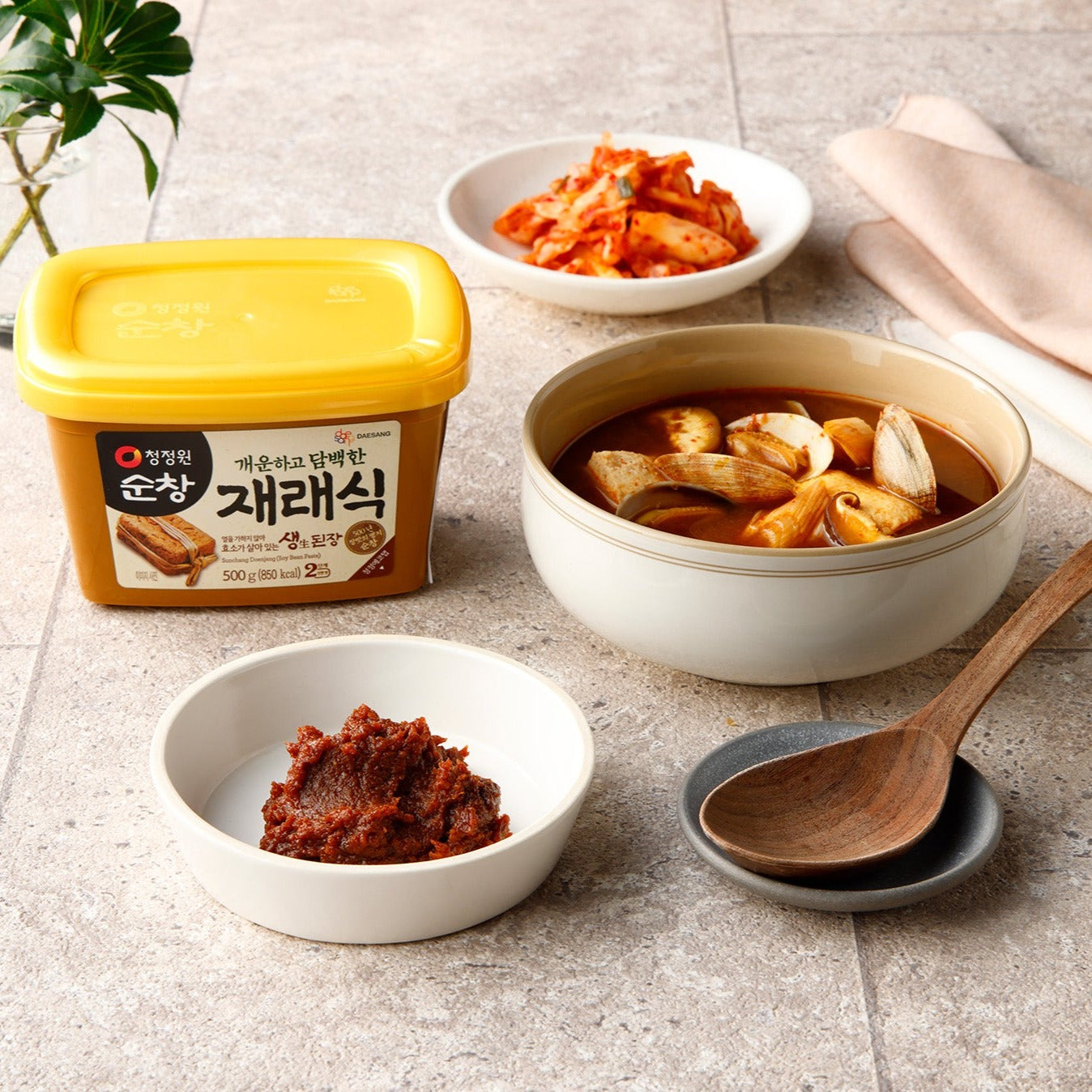 スンチャン テンジャン 500g|韓国調味料|清浄園(チョンジョンウォン)|된장 Doenjang
