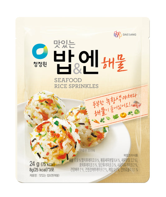 韓国ふりかけ海苔海鮮パッケージ