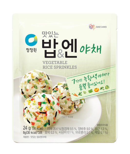 韓国ふりかけ海苔野菜パッケージ