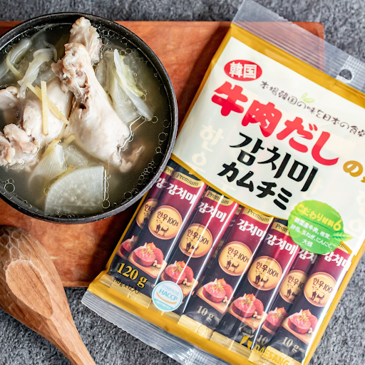 【賞味期限 2025/11/12】\20%OFF/牛肉だしの素カムチミ(10g×12本入)|韓国調味料