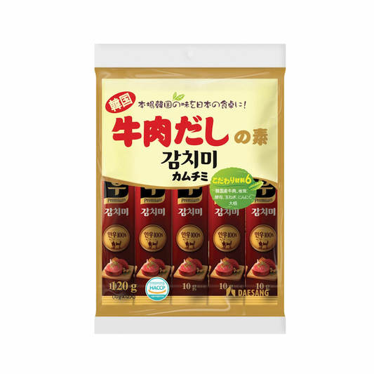牛肉だしの素カムチミ(10g×12本入)|韓国調味料|O'Food オーフード 清浄園 チョンジョンウォン
