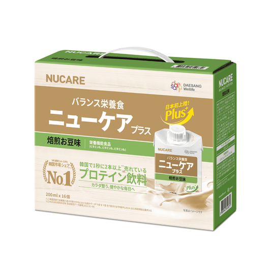 【賞味期限 2026/3/9】【20%OFF】\1本216円/ニューケア プラス NUCARE 200ml×16本【送料無料】|高齢者や体調回復期の栄養サポート