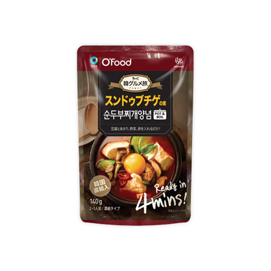 【25%OFF】スンドゥブチゲの素 140g|韓グルメ旅