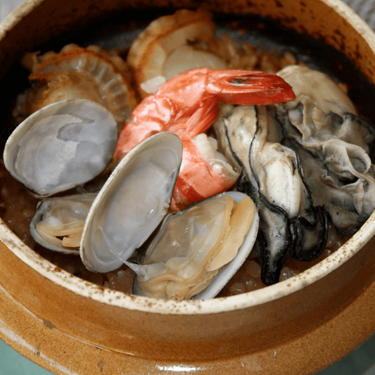 韓国風海鮮炊き込みご飯｜釜山風釜めしの簡単レシピ