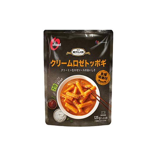 クリームロゼトッポギ125g｜おうちで韓国料理 韓グルメ旅