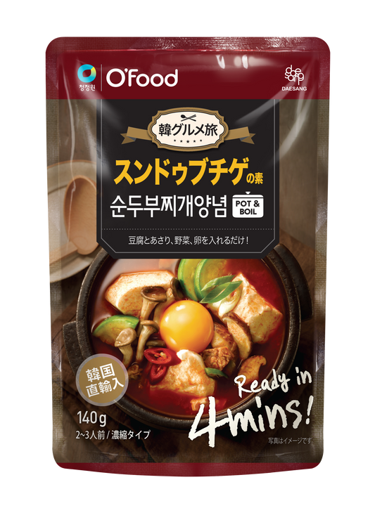 スンドゥブチゲの素 140g 韓グルメ旅