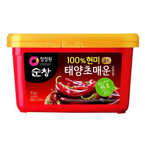 【30％OFF】スンチャン 辛口コチュジャン3kg｜清浄園(チョンジョンウォン)｜大象(デサン)｜고추장 gochujang