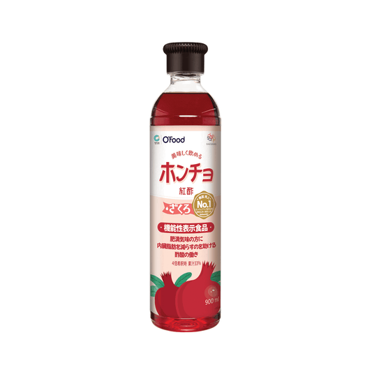 飲むお酢 ホンチョ ざくろ 900ml｜홍초 석류 機能性表示食品 ビネガードリンク りんご酢