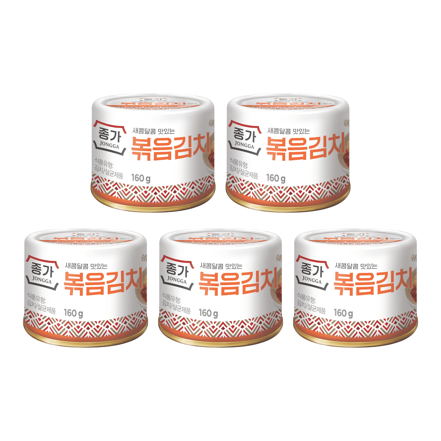 宗家 炒めキムチ ×5個｜JONGGA 時短 キムチ 缶詰め 保存食 長期保存 セブチ HOSHI ホシ