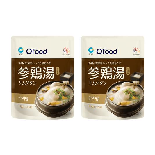 【送料無料】サムゲタン 参鶏湯 1kg×2袋｜삼계탕 コラーゲンたっぷり 韓国伝統のスープ