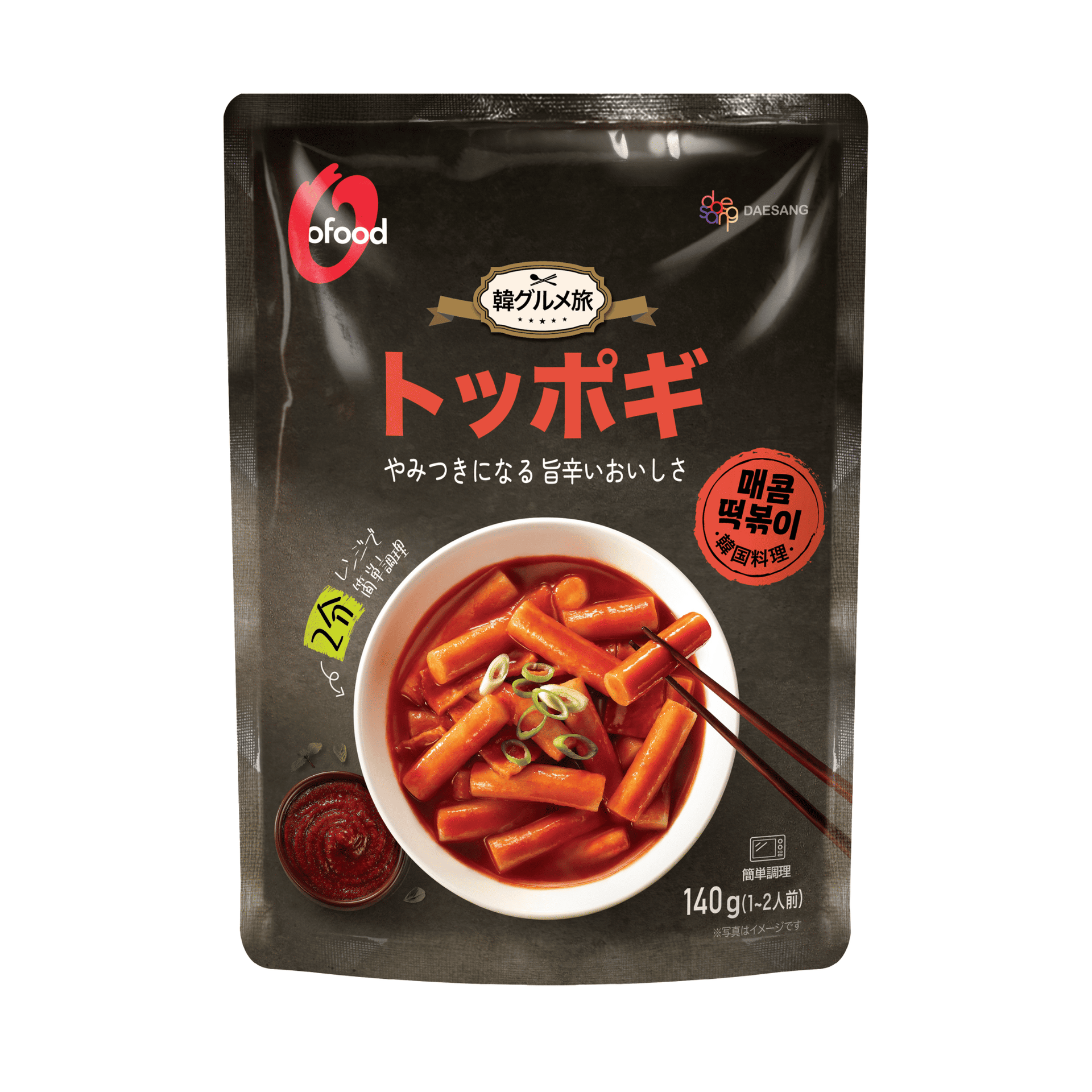 トッポギ パウチタイプ｜おうちで簡単！本格韓国グルメ – O'Food公式