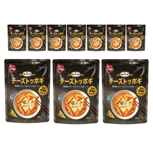 チョガッポ 【77㎝×101㎝】ポチャギ チーズトッポギ パウチタイプ 10個｜떡볶이 おうちで簡単！本格韓国