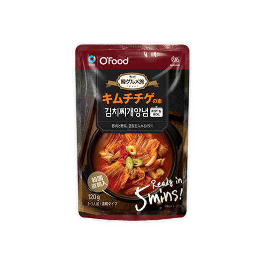 【賞味期限2025-08-27】＼25%OFF／キムチチゲの素 120g
