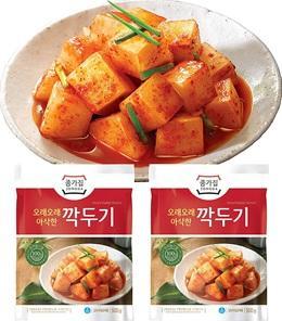 宗家 韓国No.1 カクテキキムチ 500g 2袋 