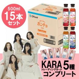 【KARA限定トレカ5枚付き】ホンチョ500ml 選べるフレーバー15本セット